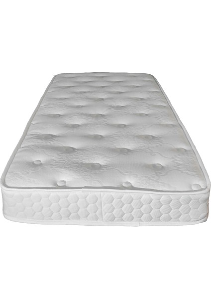 Tek Kişilik 70X130X10 Sünger Yaysız Desenli Havlu Kumaş Kapitone Yatak