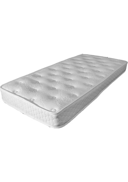 Tek Kişilik 70X130X10 Sünger Yaysız Desenli Havlu Kumaş Kapitone Yatak