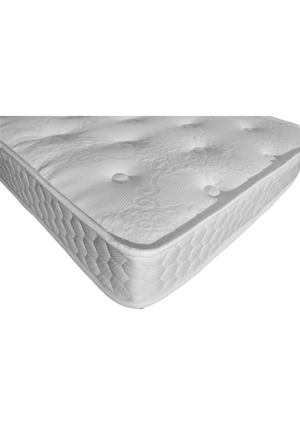Tek Kişilik 80X170X10 Sünger Yaysız Desenli Havlu Kumaş Kapitone Yatak
