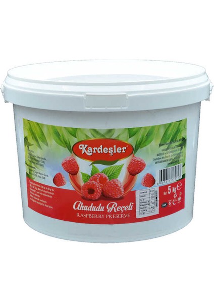 Kardeşler Ahududu Reçeli Kova 5 kg
