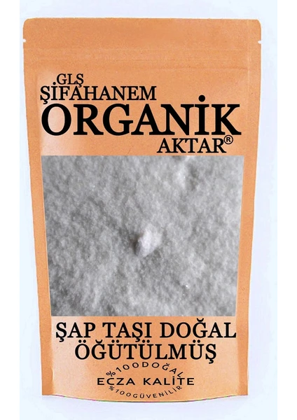 grLŞ Şifahanem Organik Aktar Şap Taşı Tozu 500 gr ( Şey ) Öğütülmüş Çekilmiş