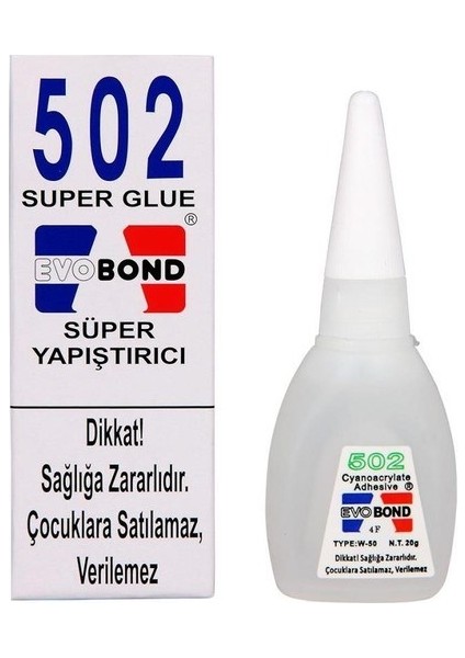 Orijinal 502 Süper Japon Yapıştırıcısı 20 gr