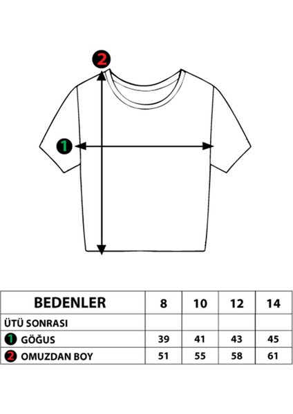 Toontoy Kız Çocuk Garni Detaylı Taş Işlemeli Baskılı Tişört fiyatları