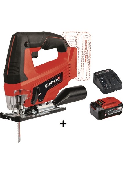 Tc-Js 18 Li - Tekupaj Testeresi + 5.2 Ah Plus Starter Kit