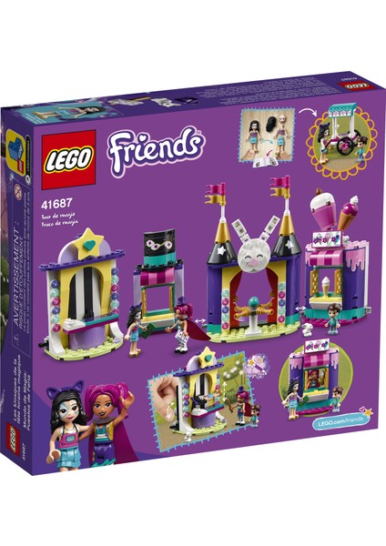 Friends Sihirli Lunapark Stantları 41687 Yapım Seti; Sihir Numaralarını Seven Çocuklar İçin Karnaval Oyuncağı (361 Parça) fırsatları