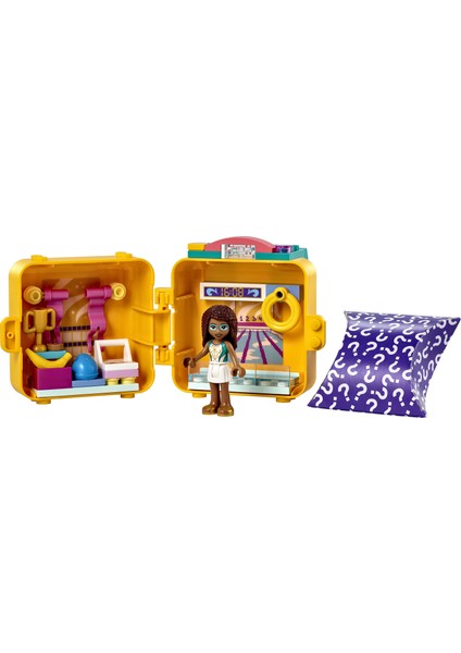 Friends Andrea#nın Yüzme Küpü 41671 Yapım Seti; Kaniş ve Çok Sayıda Yaratıcı Eşya İçeren Hayal Gücü Oyuncağı (59 Parça) fiyatları