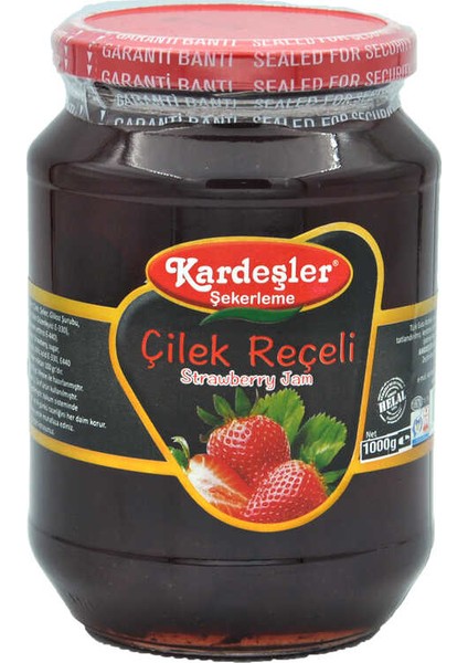 Çilek Reçeli Cam Kavanoz 1 kg X2 fiyatları