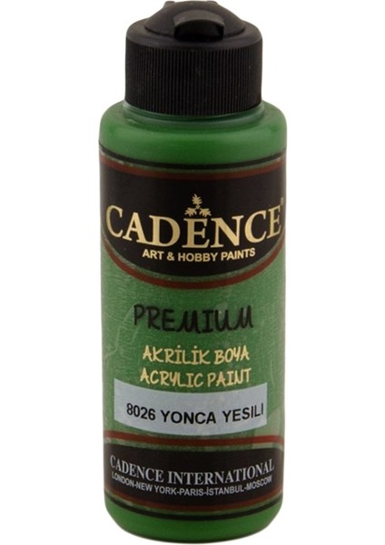 Akrilik Boya 120 ml Yonca Yeşili (Su Bazlı -Ahşap Boya)