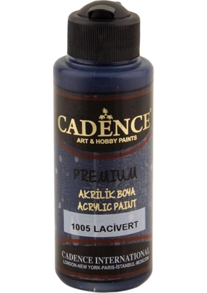 Akrilik Boya 120 ml Lacivert (Su Bazlı -Ahşap Boya)