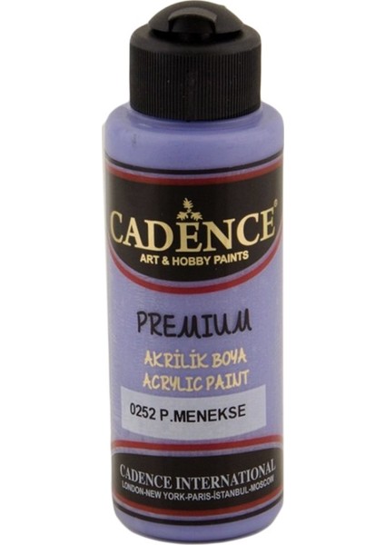 Akrilik Boya 120 ml Parlak Menekşe (Su Bazlı -Ahşap Boya)