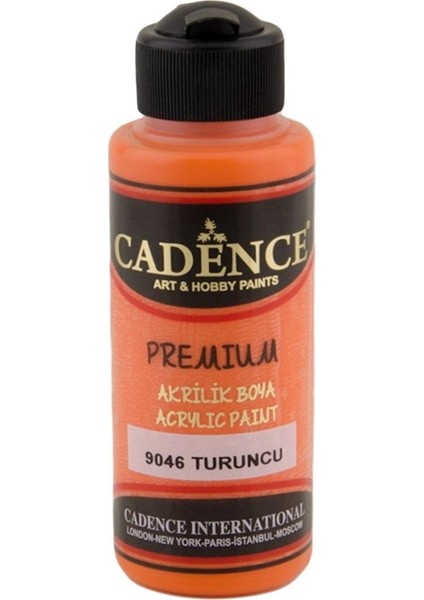 Akrilik Boya 120 ml Turuncu (Su Bazlı -Ahşap Boya)