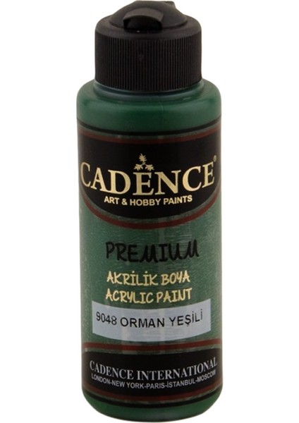 Akrilik Boya 120 ml Orman Yeşili (Su Bazlı -Ahşap Boya)