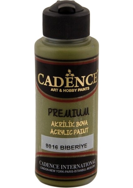 Akrilik Boya 120 ml Biberiye (Su Bazlı -Ahşap Boya)