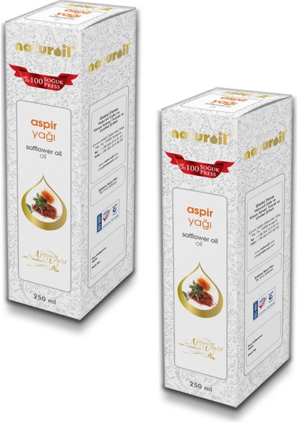 Aspir Yağı 250 ml x 2 Li