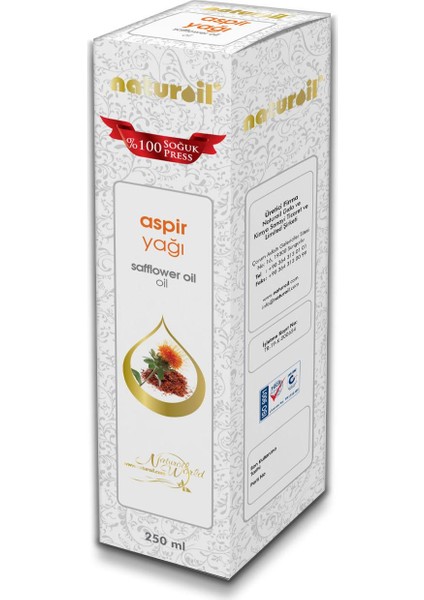 Aspir Yağı 250 ml x 2 Li