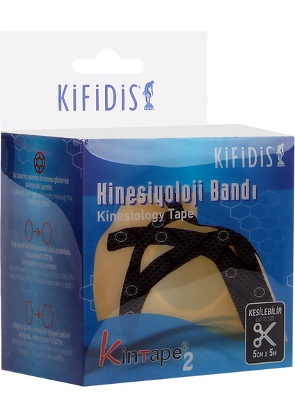 Kifidis Ivan By Kintape-2 Plus Kinesio Bandı 5CMX5M fırsatları