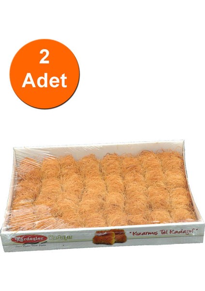 Ince Sarma Kızarmış Tel Kadayıf Kutu 400 gr X2