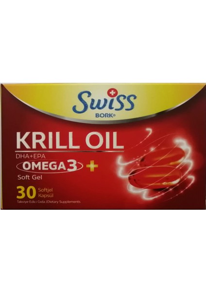 Bork Krill Oil Omega 3 30 Kapsül