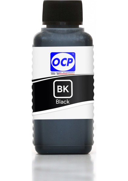 OCP Deskjet 920c Yazıcı Uyumlu Kartuş Mürekkebi 100ml BK Pigment-Siyah