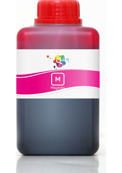 Deskjet 933c Yazıcı Uyumlu Kartuş Mürekkebi PRO 500ml M Dye-Magenta