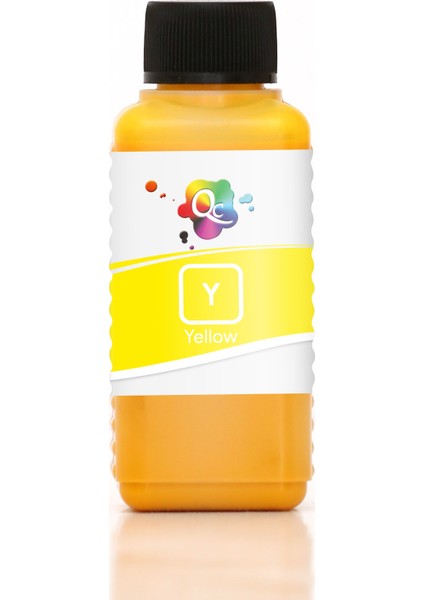 PageWide Enterprise Color Flow MFP 586z Yazıcı Uyumlu Kartuş Mürekkebi PRO 100ml Y Pigment-Sarı