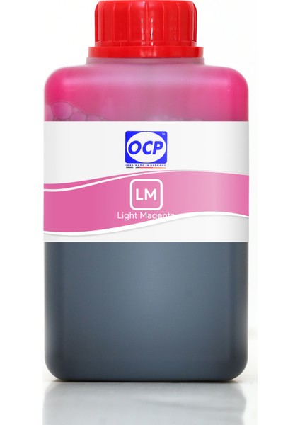 Photosmart C6175 Yazıcı Uyumlu Kartuş Mürekkebi 500ml LM Dye-Açık Kırmızı