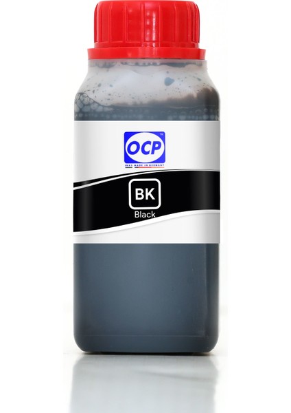 Photosmart 8453 Yazıcı Uyumlu Kartuş Mürekkebi 250ml BK Pigment-Siyah