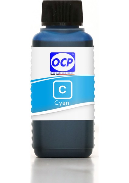 OCP Color Inkjet 1160TN Yazıcı Uyumlu Kartuş Mürekkebi 100ml C Dye-Mavi