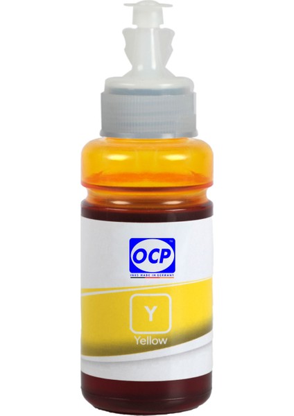 EcoTank ET-4750 Yazıcı Uyumlu Mürekkep 70ml Y Dye-Sarı