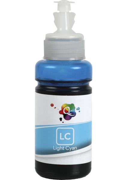 L805 Yazıcı Uyumlu Mürekkep PRO 70ml LC Dye-Açık Mavi