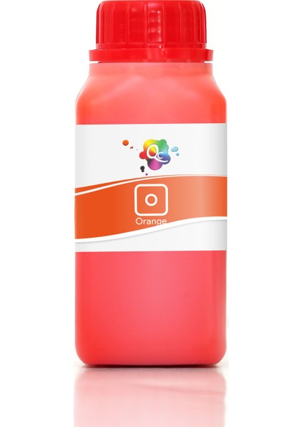 Qc Stylus Photo T20E Yazıcı Uyumlu Kartuş Mürekkebi PRO 250ml O Pigment-Turuncu