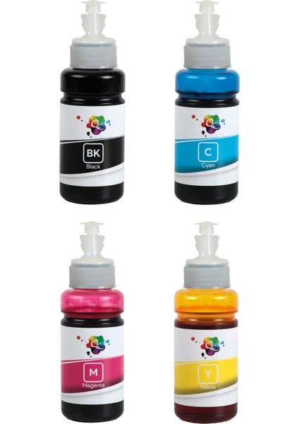 L3156 Yazıcı Uyumlu Mürekkep PRO 70ml PRO Set-4 Renk