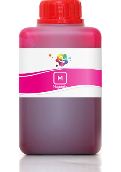 Stylus C67 Yazıcı Uyumlu Kartuş Mürekkebi PRO 500ml M Pigment-Magenta
