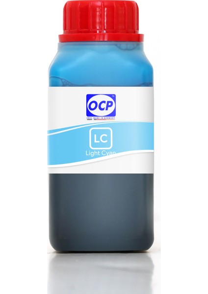 Photosmart D7345 Yazıcı Uyumlu Kartuş Mürekkebi 250ml LC Dye-Açık Mavi