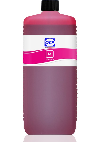 Officejet 7612e Yazıcı Uyumlu Kartuş Mürekkebi 1000ml M Pigment-Magenta