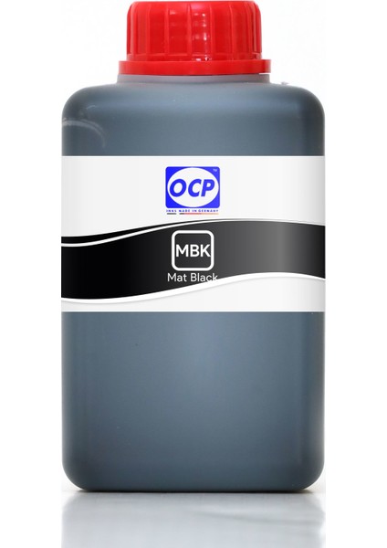 Designjet T1200 Yazıcı Uyumlu Kartuş Mürekkebi 500ml MBK Pigment-Siyah