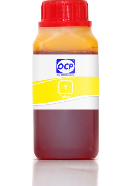 Photosmart C4100 Yazıcı Uyumlu Kartuş Mürekkebi 250ml Y Dye-Sarı