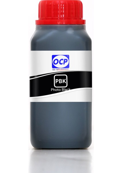 Photosmart C6350 Yazıcı Uyumlu Kartuş Mürekkebi 250ml PBK Dye-Siyah