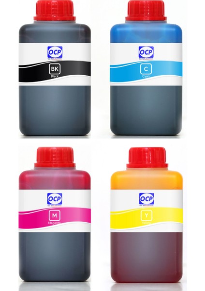 Designjet 650 C Yazıcı Uyumlu Kartuş Mürekkebi 500ml OCP Set-4 Renk