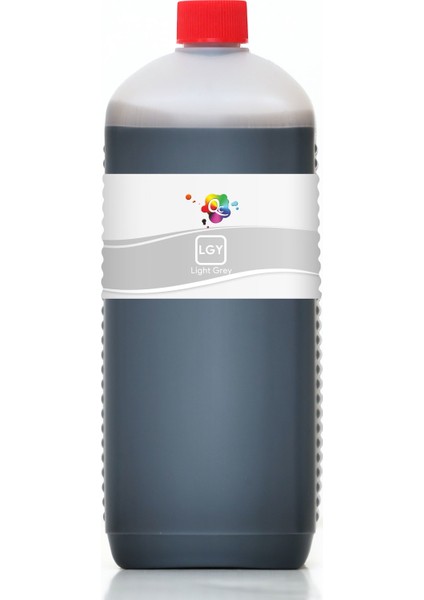 Designjet Z2100 44 Yazıcı Uyumlu Kartuş Mürekkebi PRO 1000ml LGY Pigment-Açık Gri