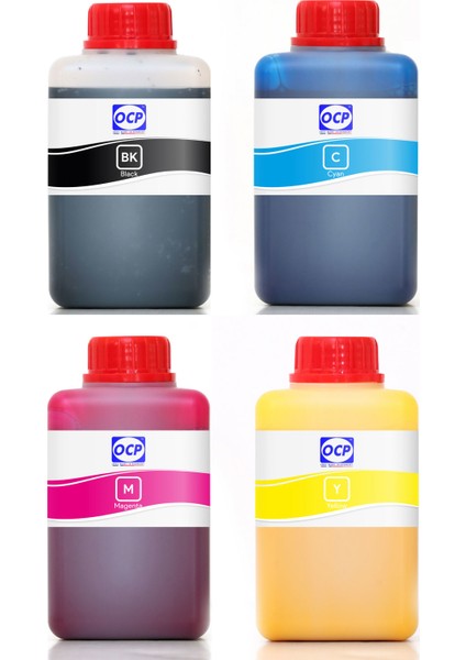 PageWide 352dn Yazıcı Uyumlu Kartuş Mürekkebi 500ml OCP Set-4 Renk