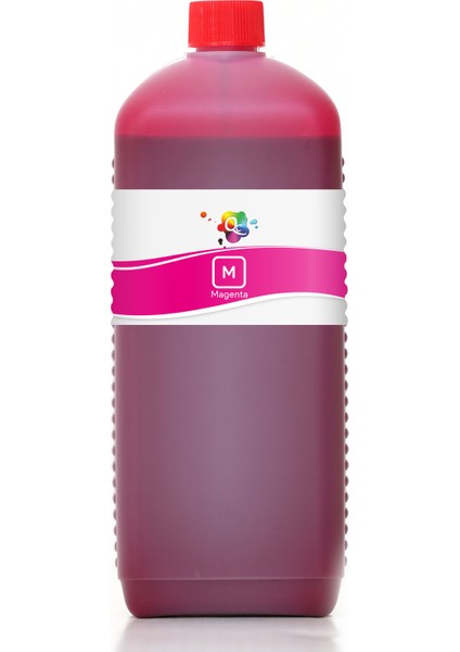 PageWide 352dn Yazıcı Uyumlu Kartuş Mürekkebi PRO 1000ml M Pigment-Magenta
