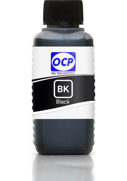 OCP Stylus Photo TX700W Yazıcı Uyumlu Kartuş Mürekkebi 100ml BK Dye-Siyah