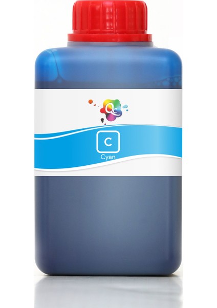 Stylus C83 Yazıcı Uyumlu Kartuş Mürekkebi PRO 500ml C Pigment-Mavi