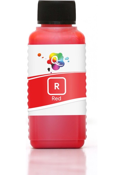 Stylus Photo C79 Yazıcı Uyumlu Kartuş Mürekkebi PRO 100ml R Pigment-Kırmızı
