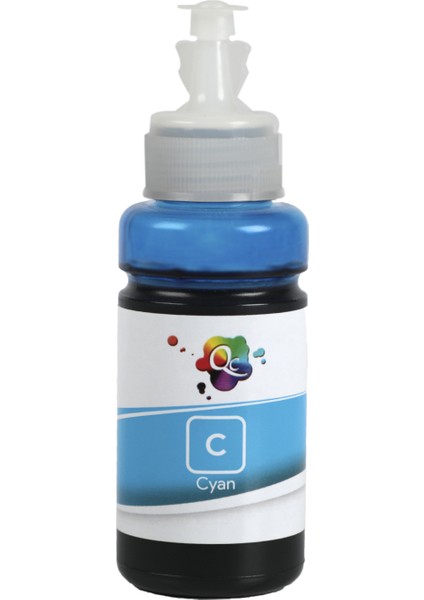 MFC-T810W Yazıcı Uyumlu Kartuş Mürekkebi PRO 70ml C Dye-Mavi