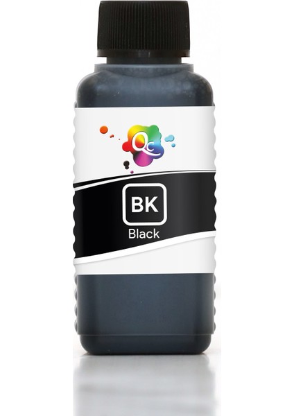 Color Copier 180 Yazıcı Uyumlu Kartuş Mürekkebi PRO 100ml BK Pigment-Siyah