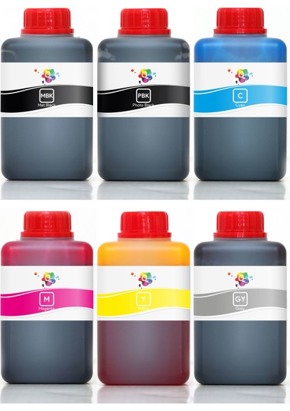 Designjet T2600 Yazıcı Uyumlu Kartuş Mürekkebi PRO 500ml PRO Set-6 Renk