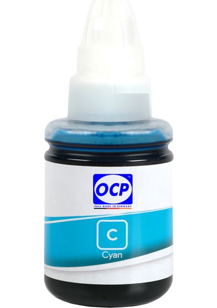EcoTank Pro ET-5880 Yazıcı Uyumlu Mürekkep 135ml C Pigment-Mavi