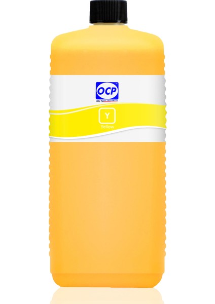 Stylus Photo R250 Yazıcı Uyumlu Kartuş Mürekkebi 1000ml Y Pigment-Sarı